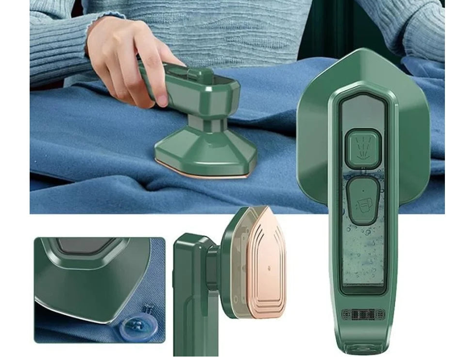 Mini Plancha De Ropa A Vapor Viajera