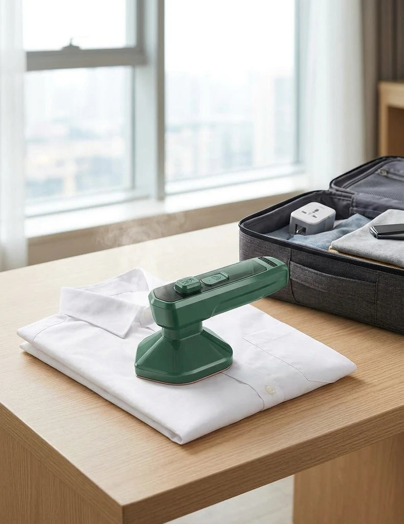 Mini Plancha De Ropa A Vapor Viajera