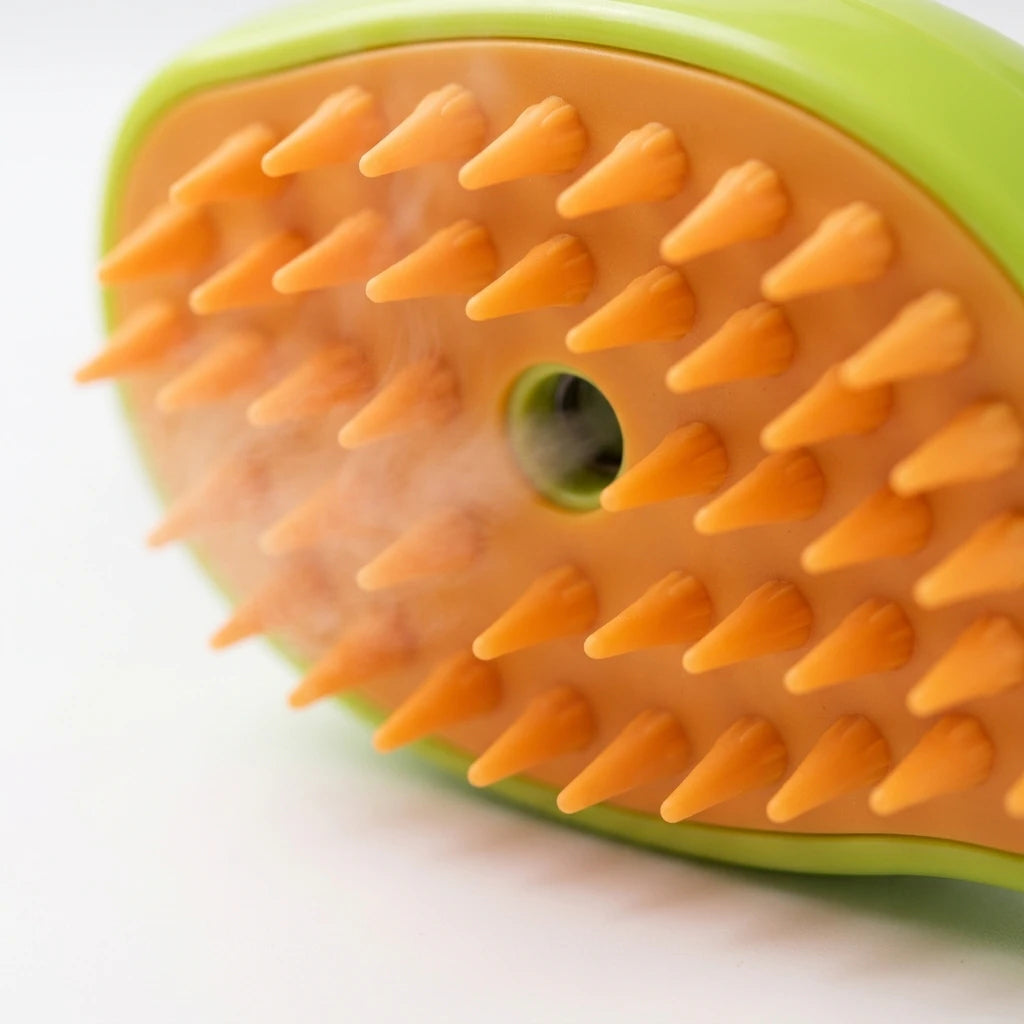 Cepillo a vapor para mascotas