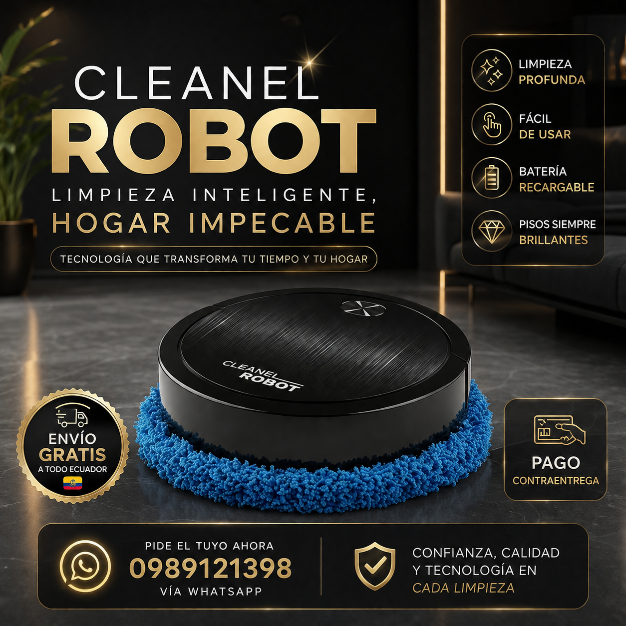 Robot Trapeador Inteligente